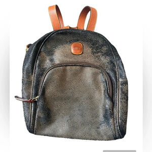 Bric’s Pebbled Leather Small Backpack